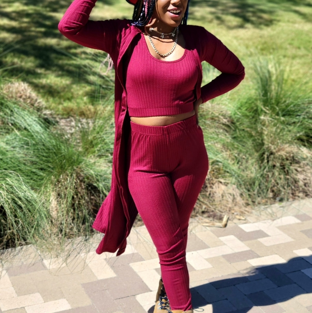 3 piece Cardigan Set